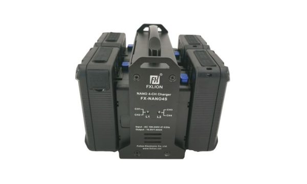 Cargador NANO 4-ch V mount FXLION - Imagen 3