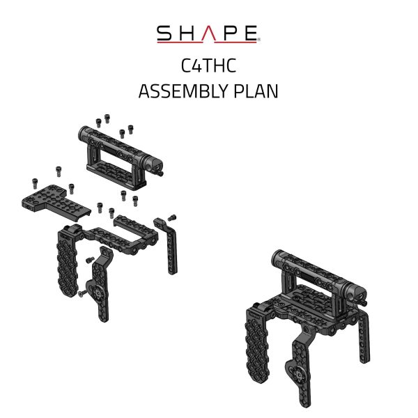 SHAPE Cage Top Handle Canon C400 - Imagen 2