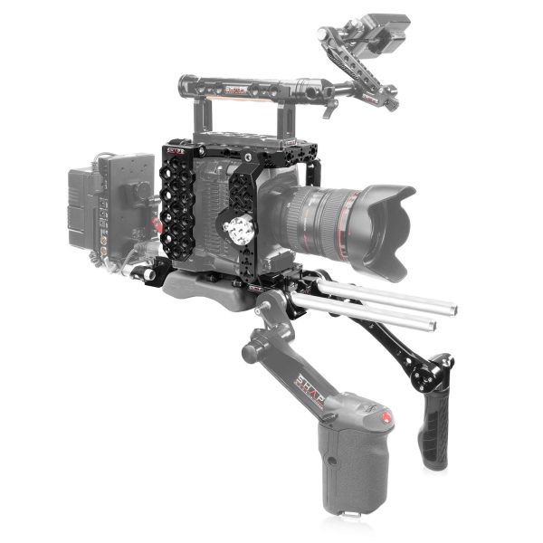 SHAPE Camera Cage Baseplate con Handle para Canon C400