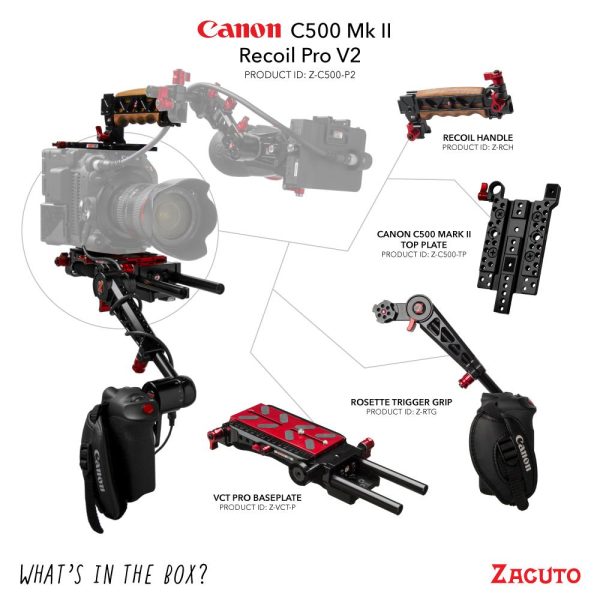 Zacuto Canon C500 Mark II Recoil