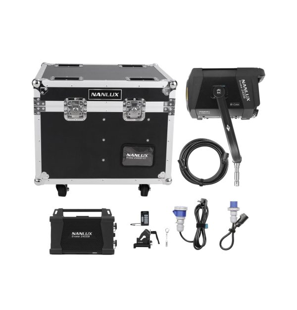 NANLUX - Evoke 2400B KIT - Con Flight Case y Reflector Soft Bag